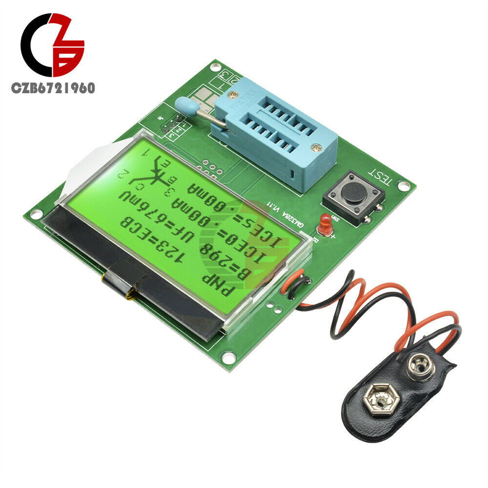 Digital LCD GM328A Transistor Tester Capacitance LCR ESR Meter MOS/PNP/NPN V2PO