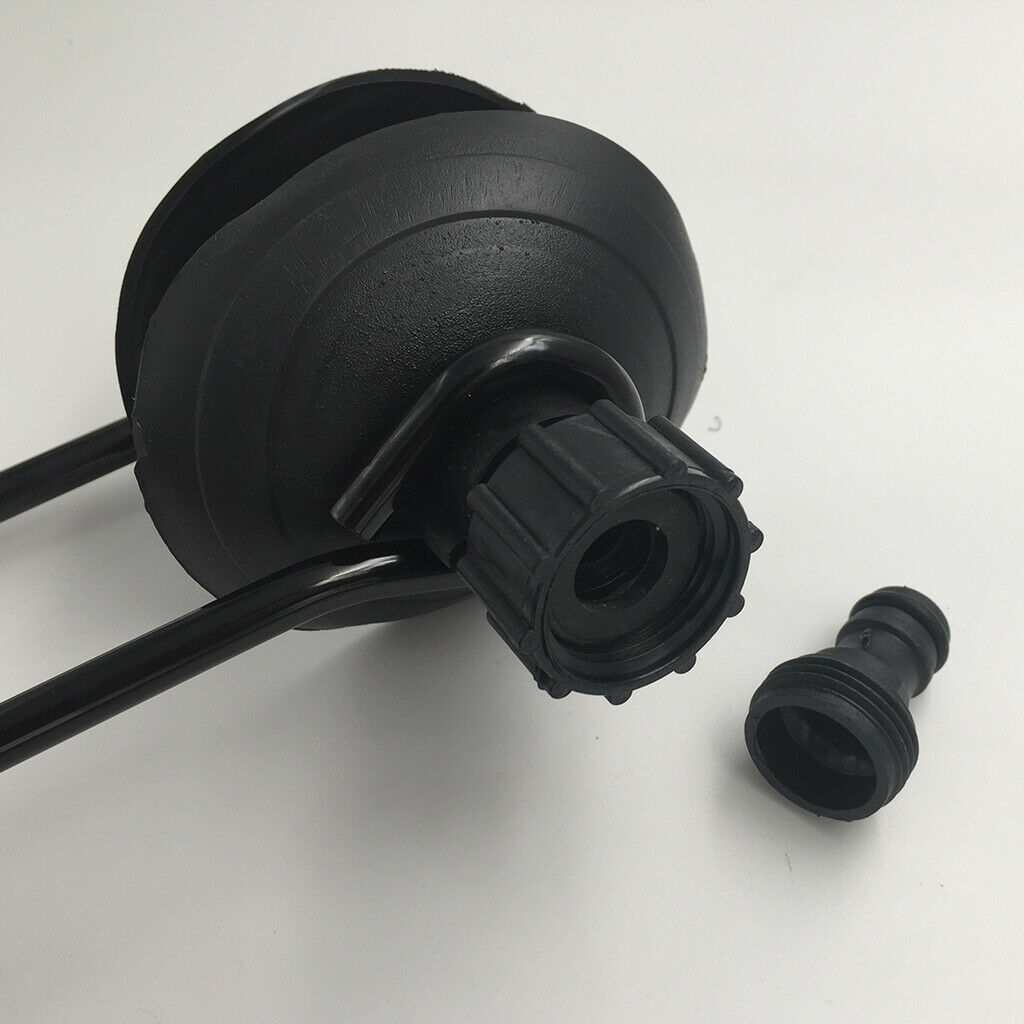 Large outboard water flusher / round earmuffs