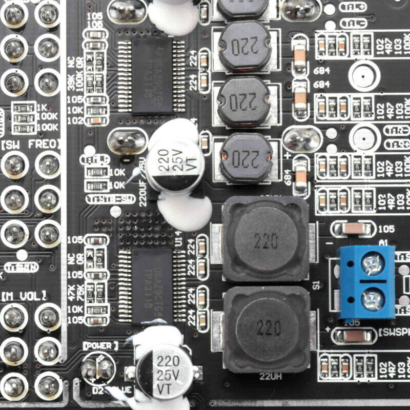 2.1 Subwoofer Speaker Amplifier Board TPA3118 Audio 30Wx2 +60W Sub AMP with InR4