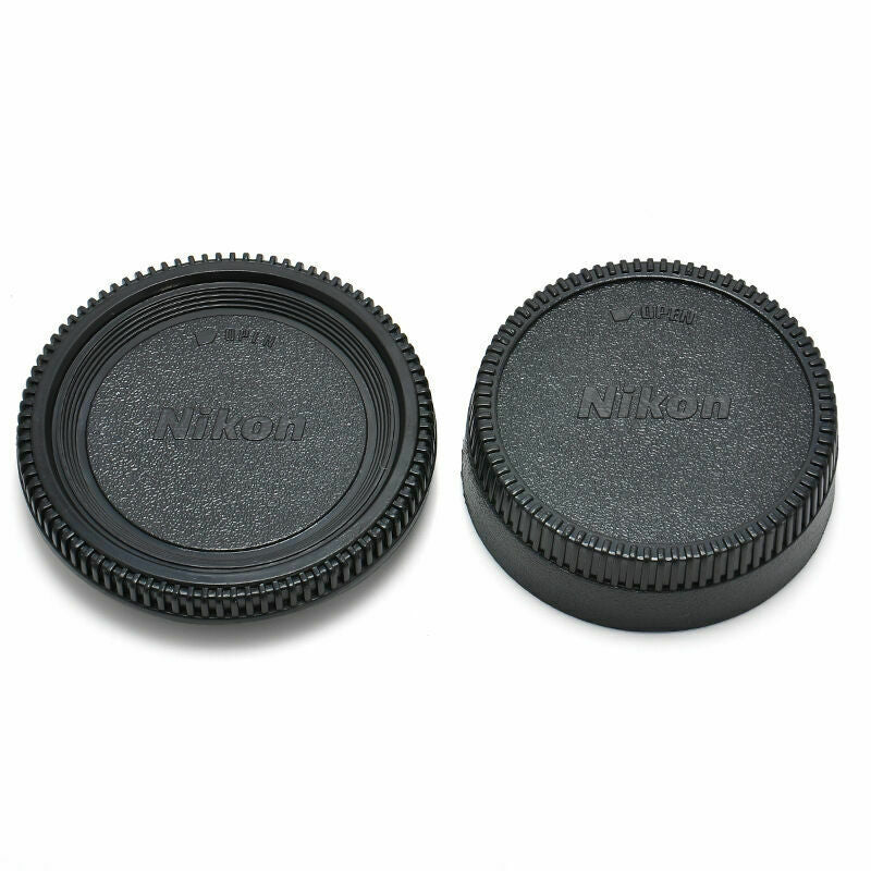 2x/Set Body Lens Cap Front +Rear Cover For Nikon AF AF-S Lens DSLR SLR Camera_AU