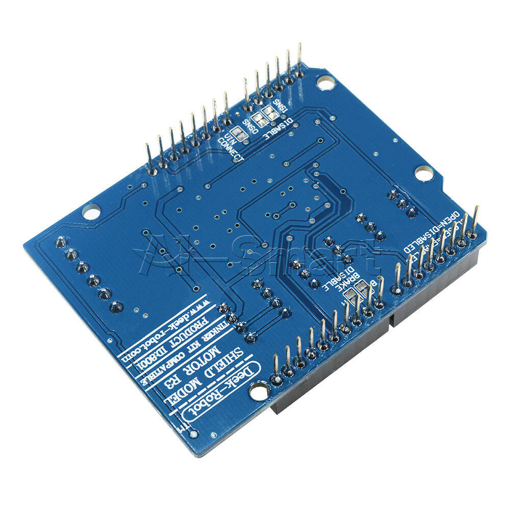 2A H-Bridge 2 way For Arduino UNO 2560 R3 DC Motor Driver Module L298P Shield AS