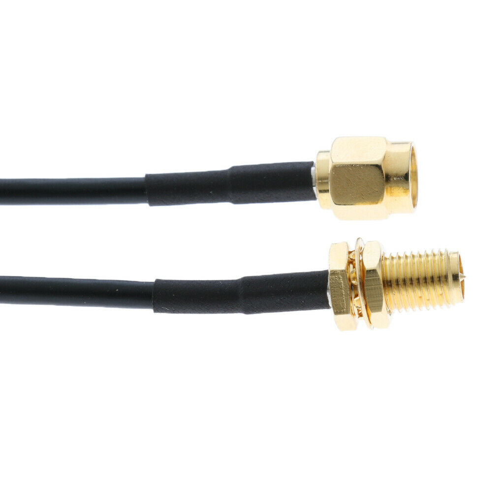 20M/65.6Feet Extensional Cable SMA Male to SMA Female Coax Adapter WiFi Antenna