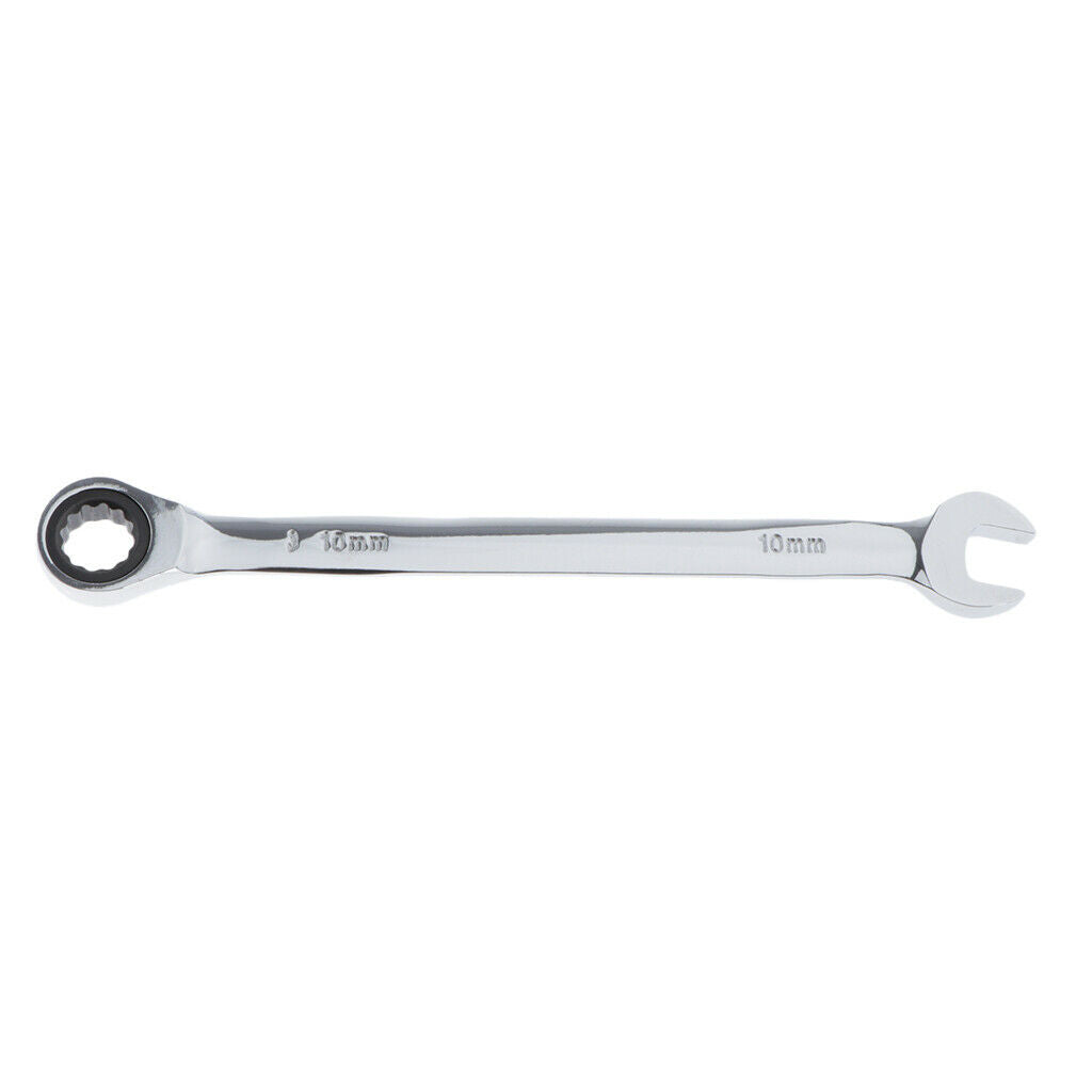3x 72 Teeth Ratcheting Box Ends Metric Ratchet Wrench Auto Repair Tools