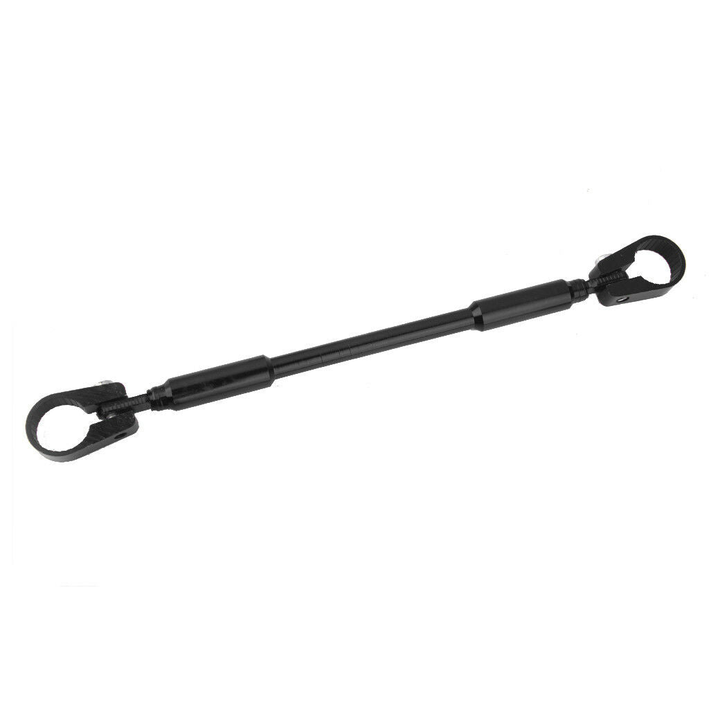 Motorcycle 7/8" 22mm Handlebar Cross Bar Steering Wheel Strength Lever Black