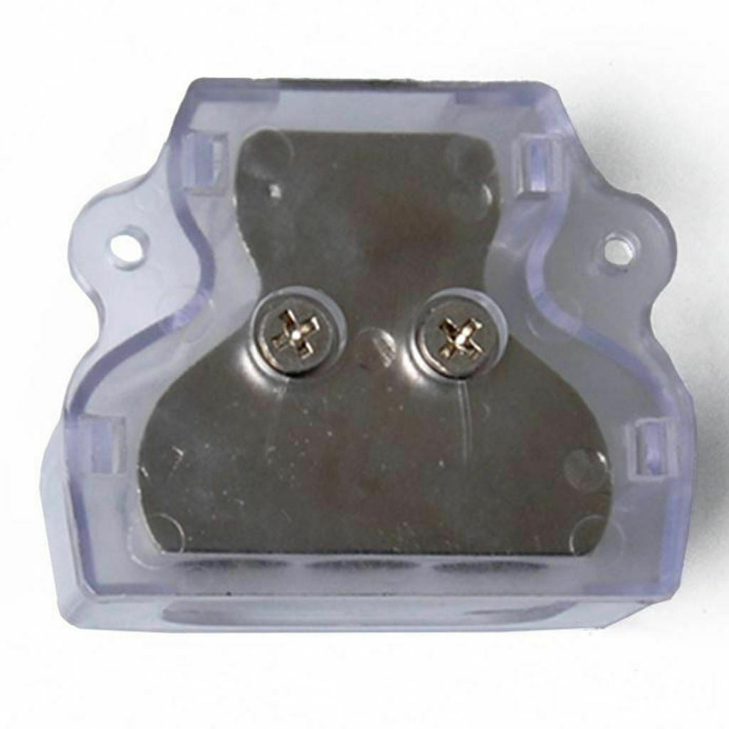 2 Pieces New 3Ways Car Audio Power Ground Cable Splitter Distribution Block