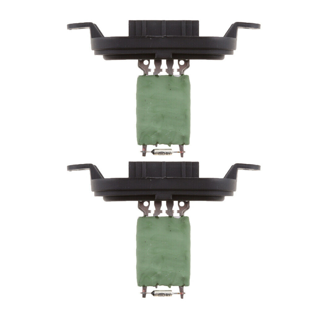 2x Car Heater Blower Fan Motor Module