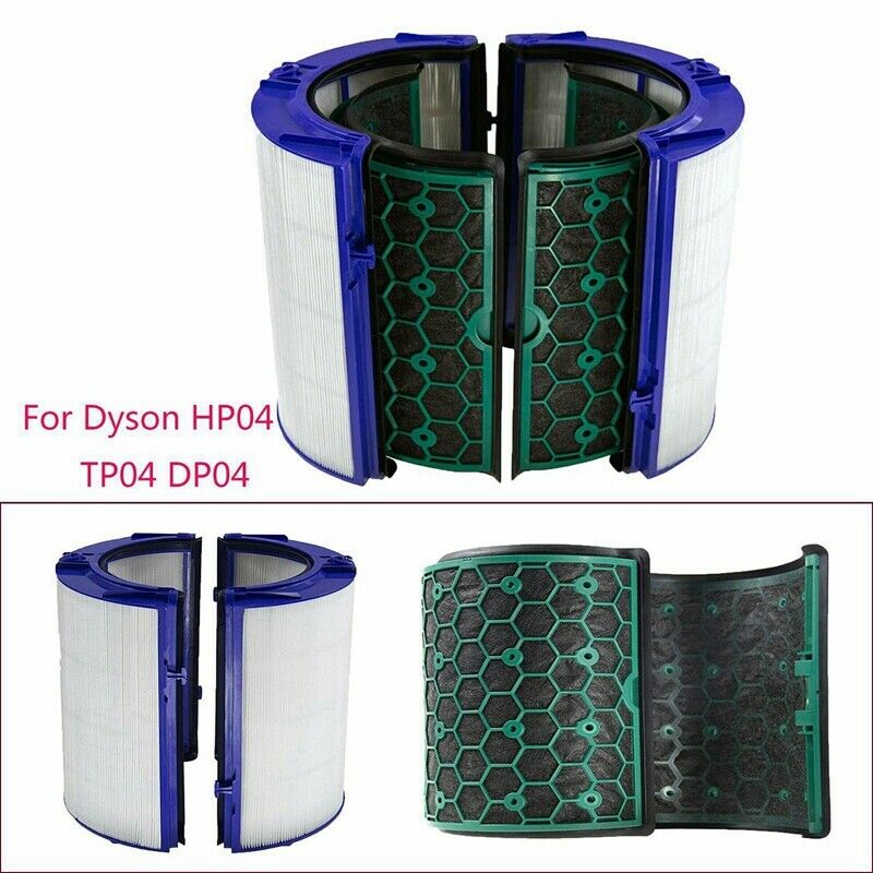 For Dyson Hp04 Tp04 Dp04 Sealed Two Stage Air Purifier Hepa & Carbon Filter SeU9