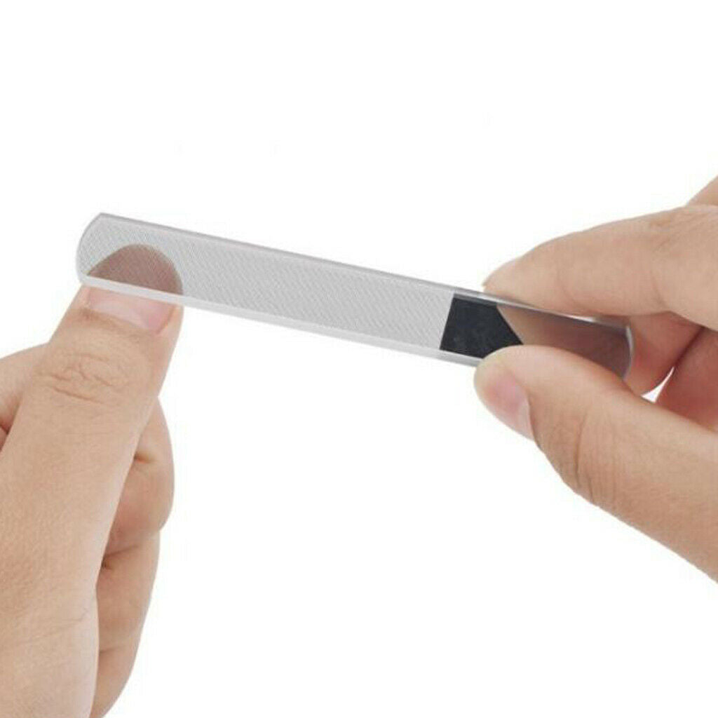 Glass Nail Files with Nano Technology - Shape & Shine Your Nails Anywhere -