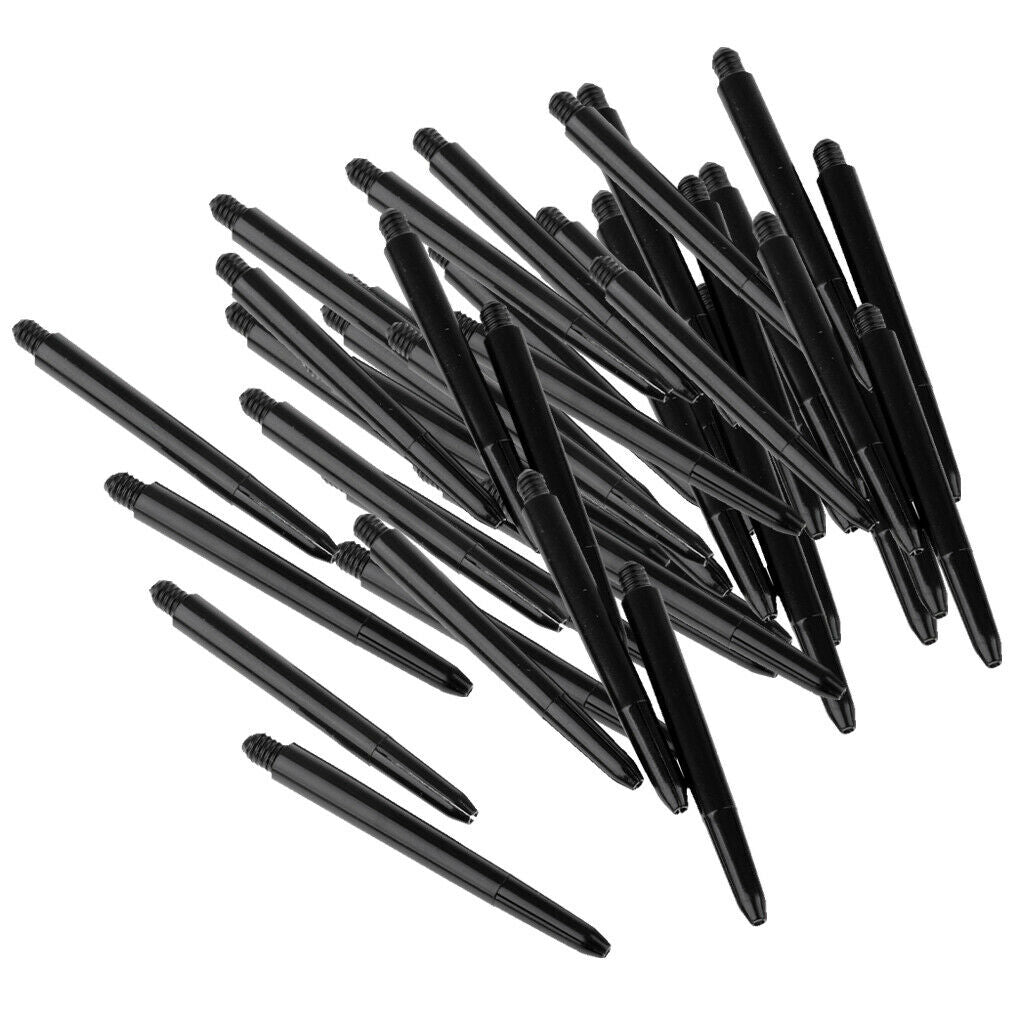 60 Pieces Ultralight Dart Stems Dart Shafts Black Diameter Indoor Games