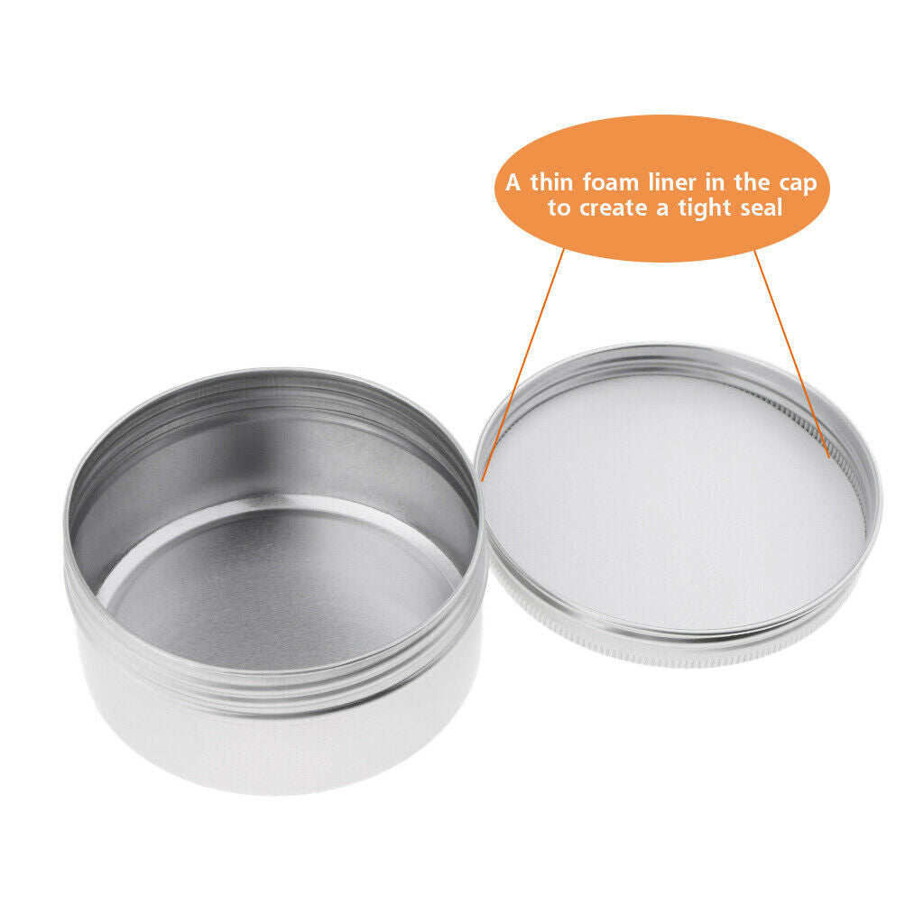 Wholesale 160x Lip Balm Tins Mints Powder Ointment Crafts Jar Containers