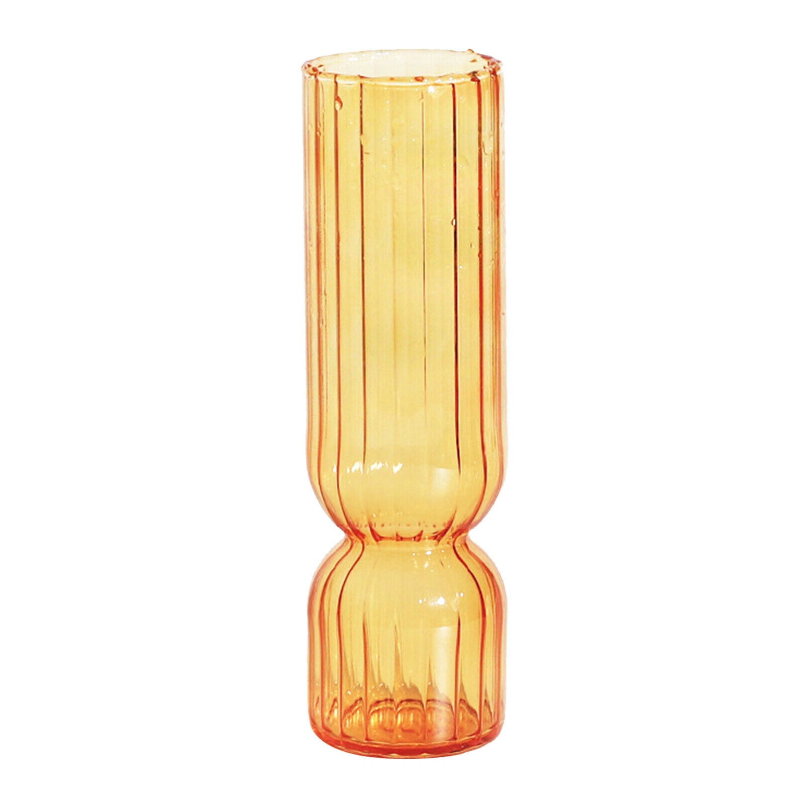 4Pcs Glass Flower Vase Table Hydroponics Plant Container Bud Pot Home Decor