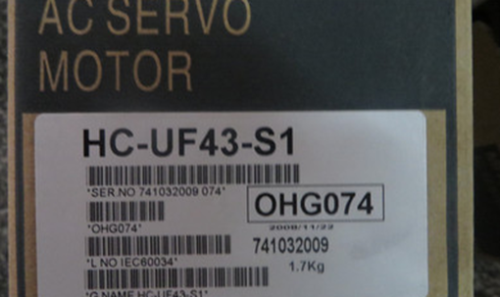 1PCS NEW Mitsubishi servo motor HC-UF43-S1
