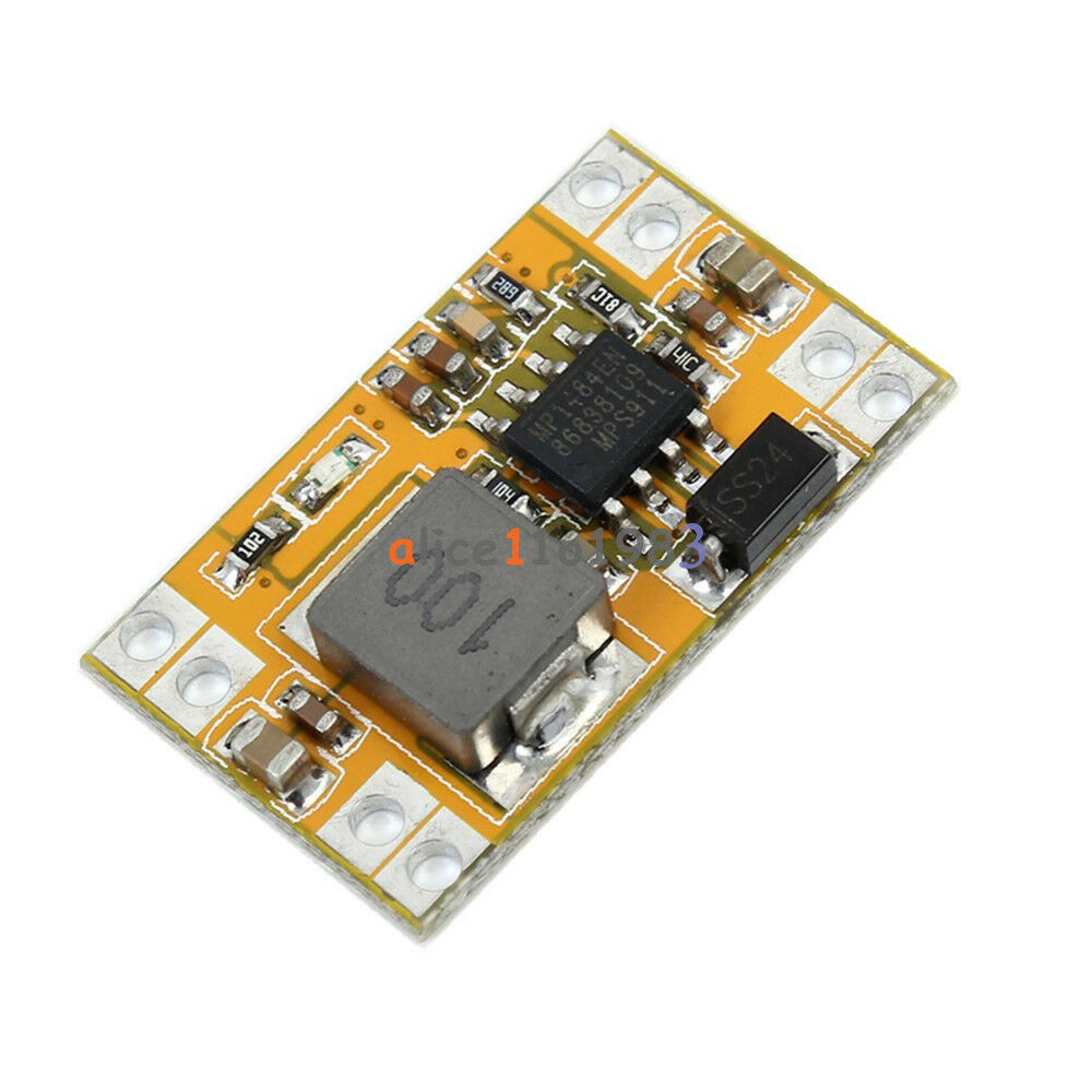 DC-DC 9V/12V/19V to 5V 3A Buck Step-down Module USB Charger Power Supply 4.5-23V