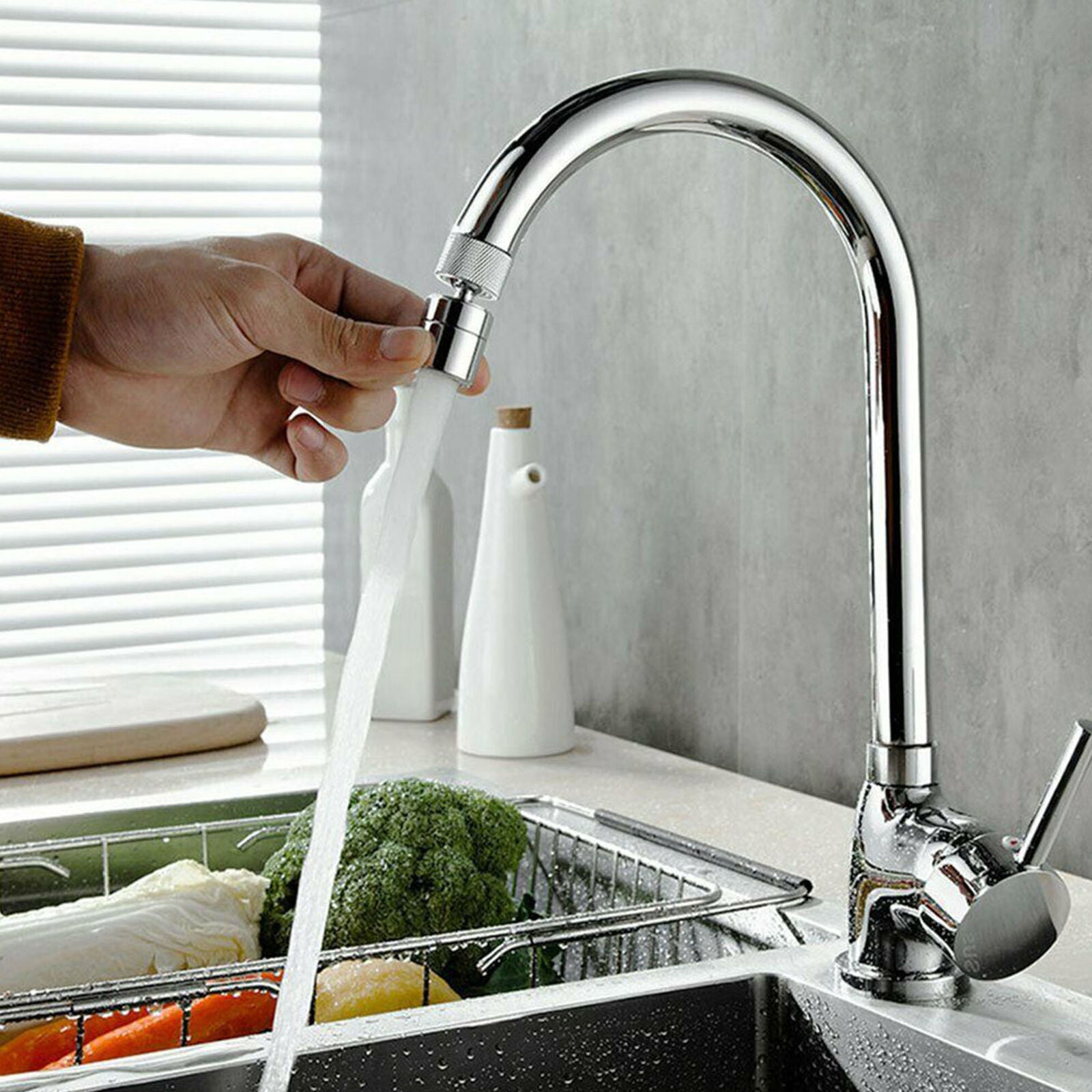 Faucet Booster Shower Household Tap Water Splash Filter Kitchen Water
