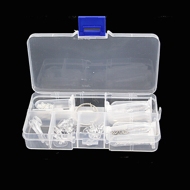 Eye Glasses Repair Tool Screw Nose Pad Nut Optical Assortment Kit Set Durable