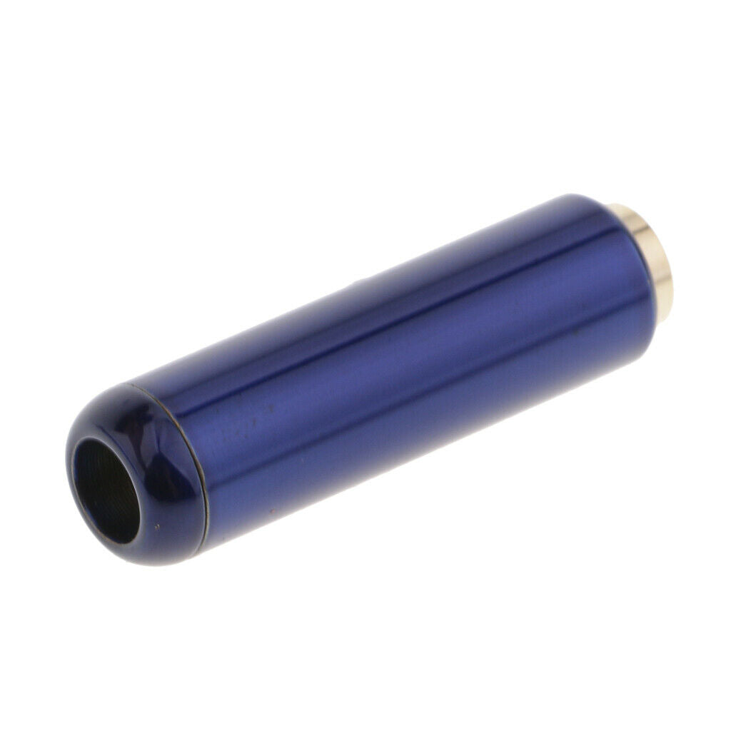 2Pcs 3.5mm 1/8'' Female+Male Plug Jack AUX MIC Audio Cable Connector Blue
