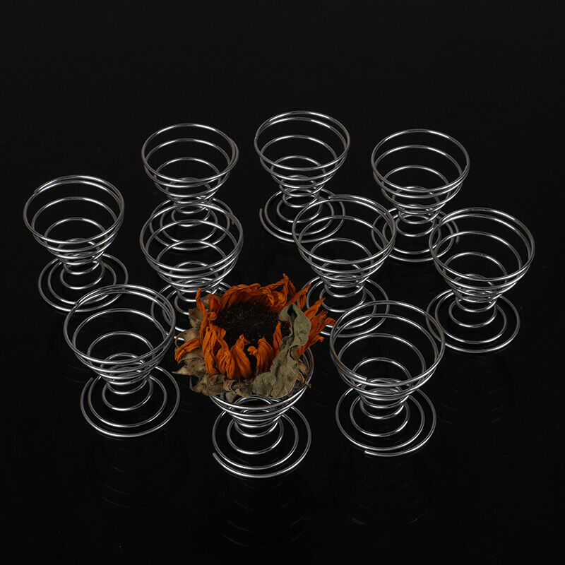 10x Metal Air Plant Stand Container Holder Tabletop Plant Display Rack Vase^DD