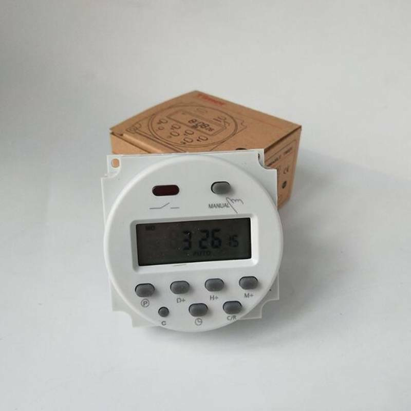 Dc 12V Lcd Digital Light Time Relay Timer Switch On/off Weekly Programmable