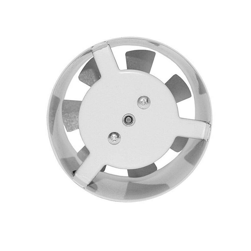 Quiet 4 inch Inline Duct Booster Fan Air Intake Blower Ventilation Exhaust Vent,