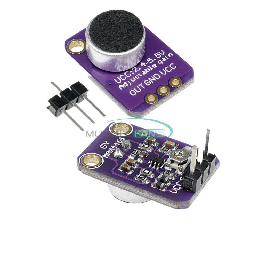 Microphone Amplifier Module MAX4466 w/ Adjustable Gain For Arduino MF