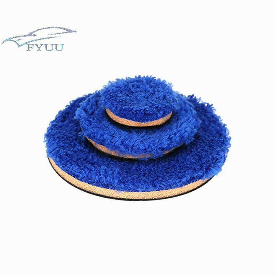 29Pcs Polishing Pads w/M14 Thread Back Plate&Adapter Buffing Waxing Sponge Kit