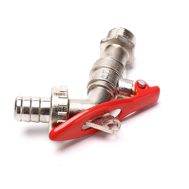 1/2 Inch Zinc Alloy Water Tap Lockable Faucet Garden Hose Faucet with L FT