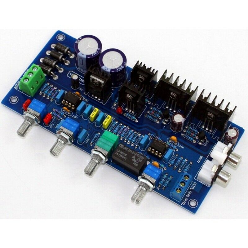 Preamp Tone Board, 2.0 Preamp Stereo HIFI NE5532 Tone Board Preamplifier, AmplF5