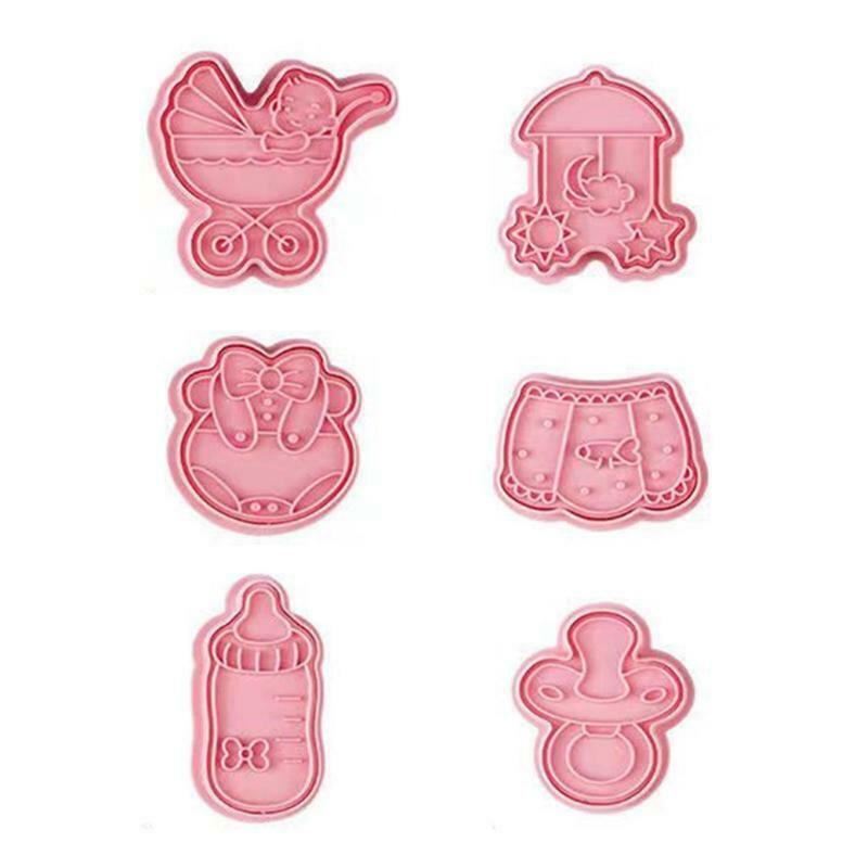 Dessert and Fondant Biscuit Cutters Plastic Material Cookie Cutters Cake Baking