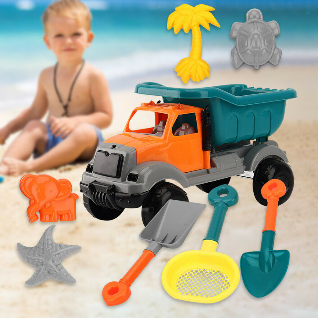 Summer Beach Toys Sand Car Digging Tool for Kids 3-4 Todders Gift 40x20x23cm