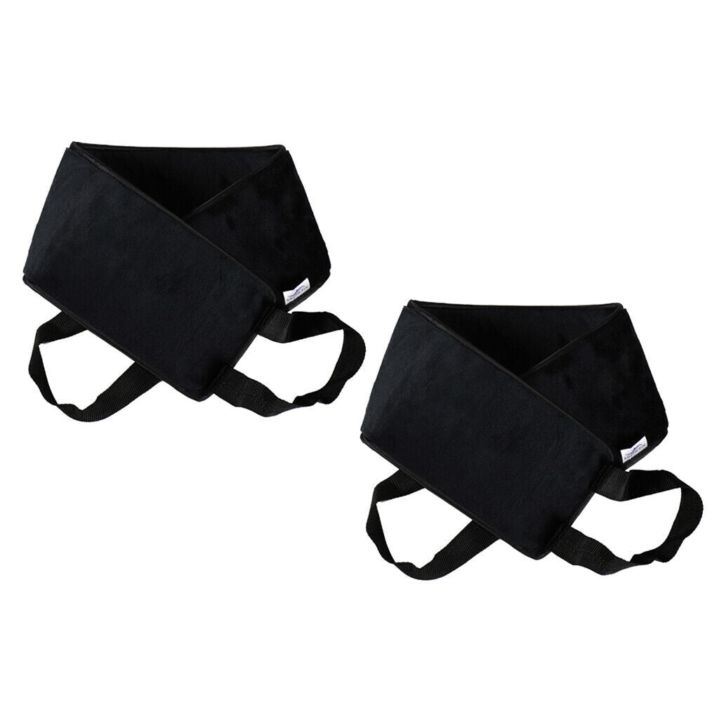 2pcs Soft Velvet Self Tan Back Applicator Sunless Tanner for Lotions Mousses