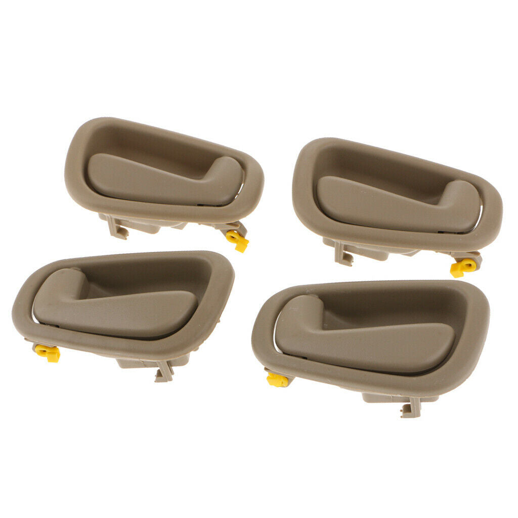 4x Beige Car Inside Interior Door Handle For 98-02  Corolla Chevrolet