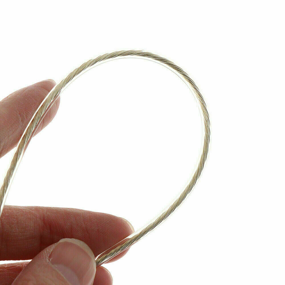 Heavy Steel Core Washing Clothes Plastic Coated Clothes Line Clothesline Rope US