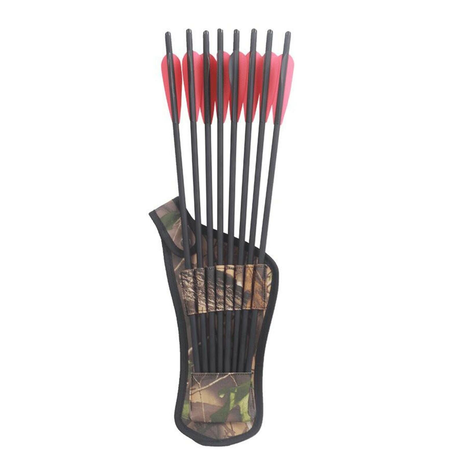 Durable Archery Quiver Hip 8 Tube Arrows Bolts Holder Hanged Equipment