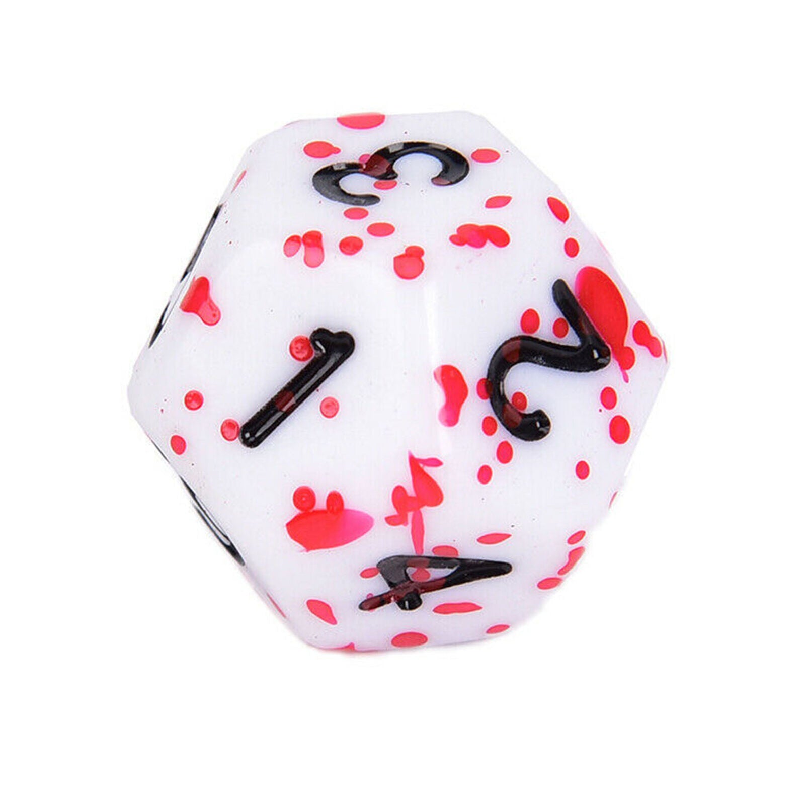 7Pcs/Set Polyhedral Games Dice Multi Sides Dice for Board Game Bloody
