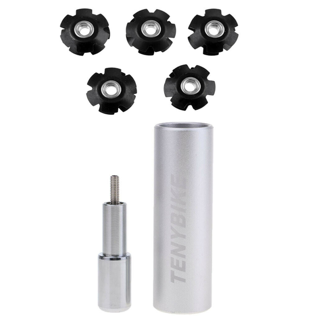 Alloy Bicycle Fork Headset Installer Setter 1-1/8'' Star Nut Washer Head Parts