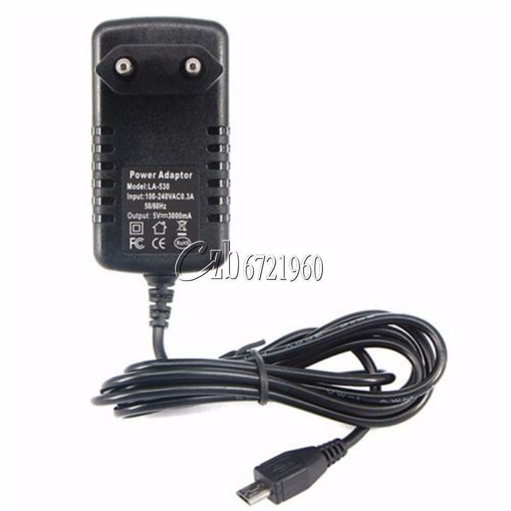 AC 100V-240V Adapter DC 5V 3A Power Supply Charger EU plug 3000mA MICRO USB 15W