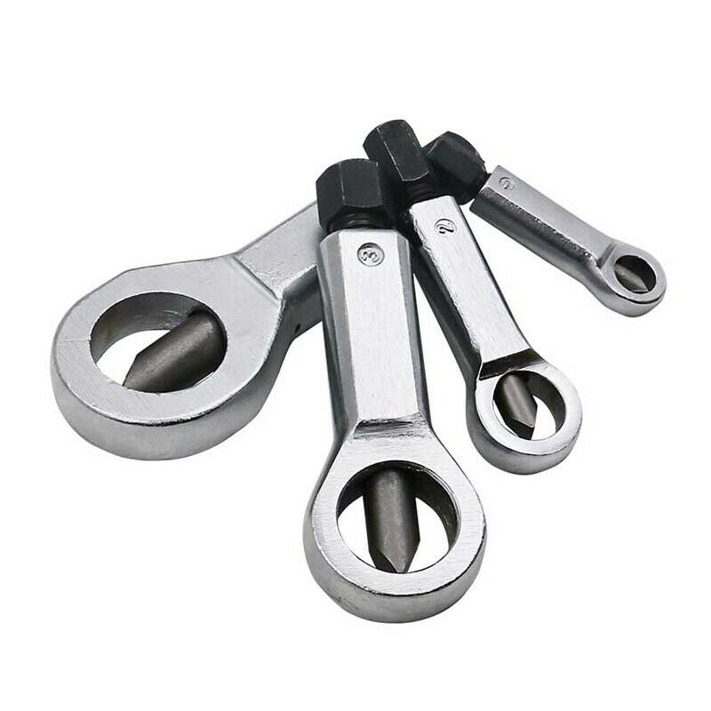4PCS 9-27mm Manual Pressure Nut Splitter Cracker Breaker Remover Extractor Tool