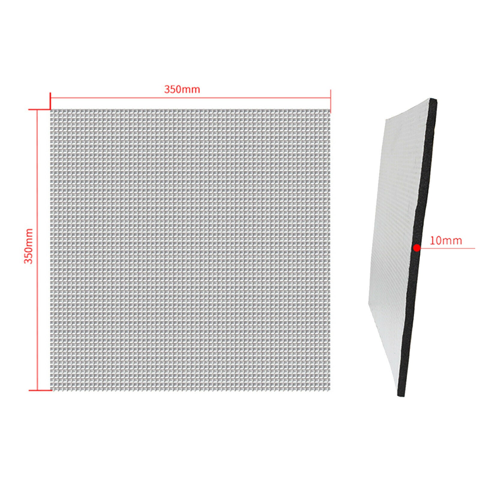 Adhesive Hotbed Insulation Cotton Heat-resistance Water-resistance 350x350mm