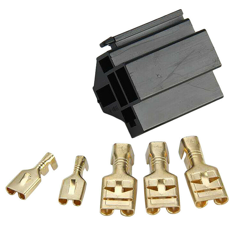 80A High Current Relay Socket Relay Wide Pin Relay Socket Auto Parts Five HoleJ7