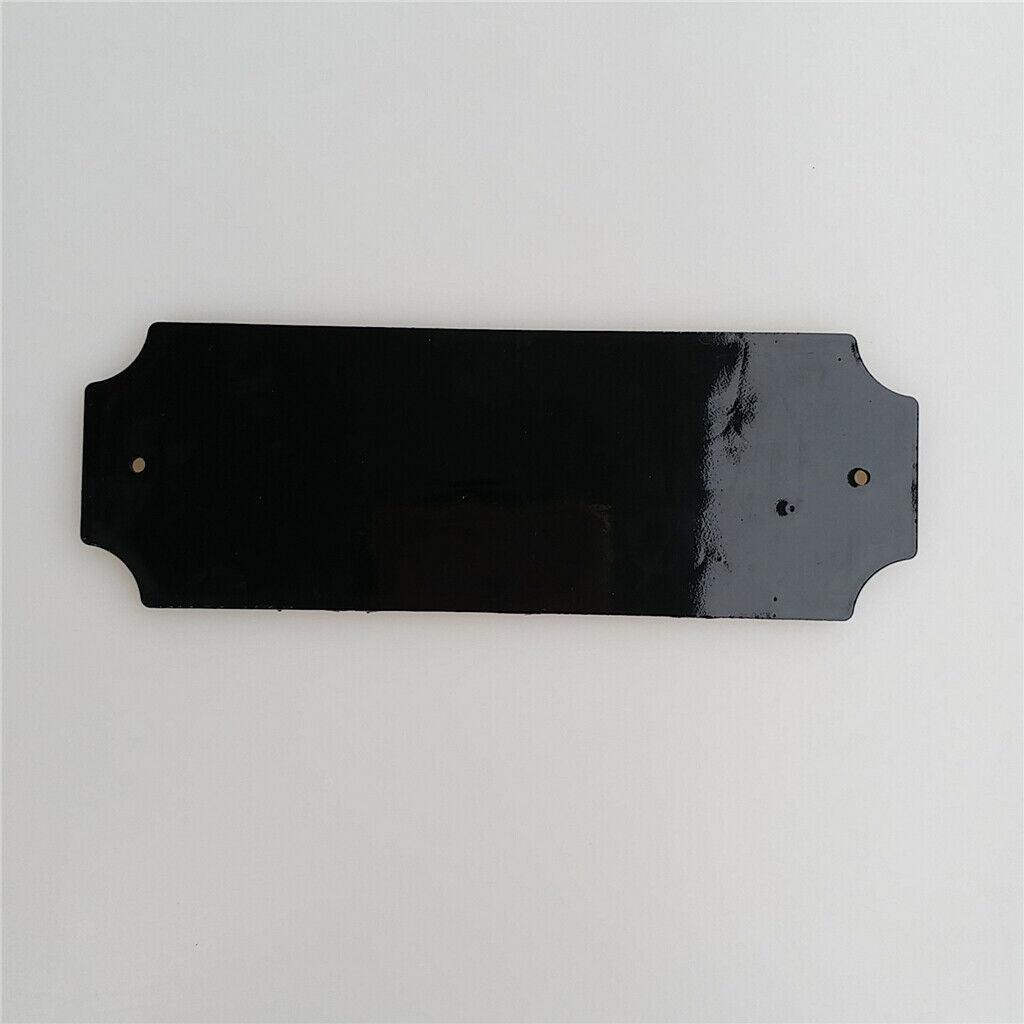 Personalized Black Background With white Font ''POST'' For Mailbox Outdoor &