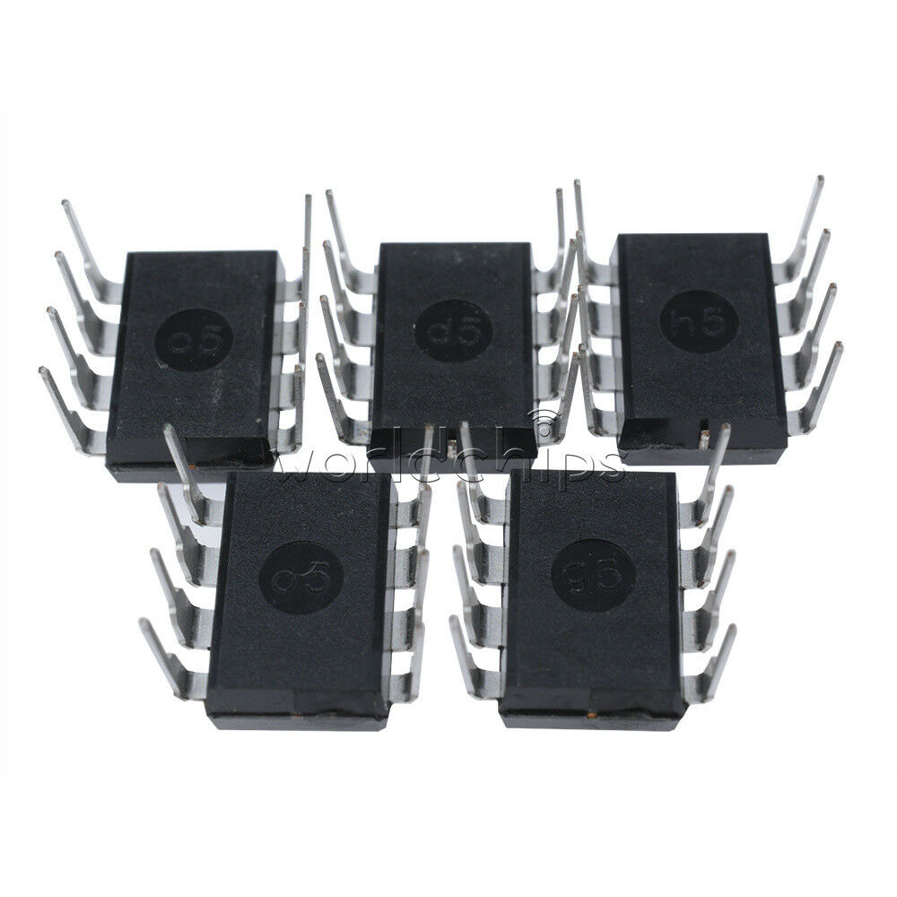 5PCS UC3845 UC3845AN REG CTRLR BST FLYBK PWM 8PDIP IC