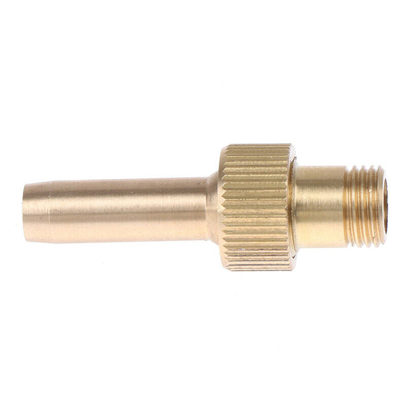 2Pc M10 Male Thread Brass Micro Pure Jet Straight Water Fountain Nozzles .l8