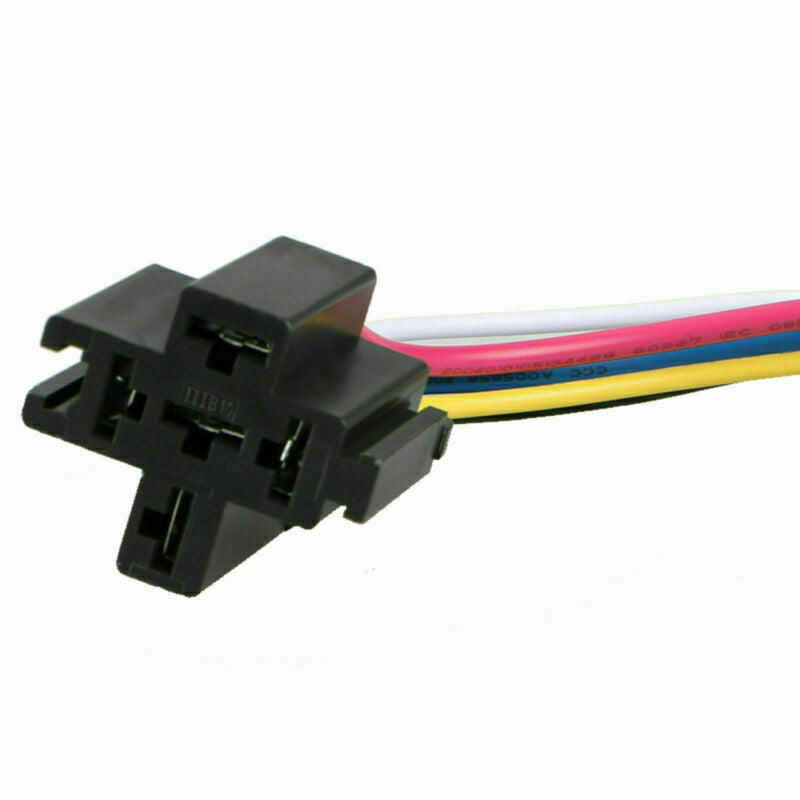 20 SETS Automotive Relay + 5 Wire Harness Socket Car Vehicle 12V 30/40 AMP SPDT
