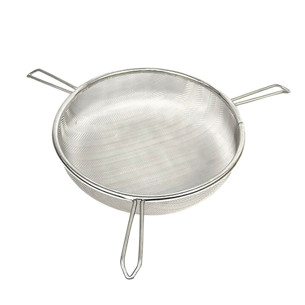 Beekeeping Honey Strainer 10" Dia Durable Stainless Steel with 3 Arms Handle