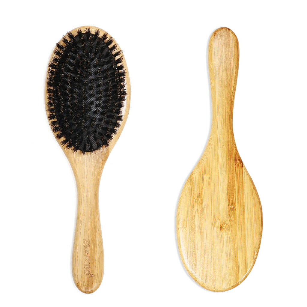 Durable Handmade Massage Scalp Brush Paddle Cushion Hair Brush Without Bag
