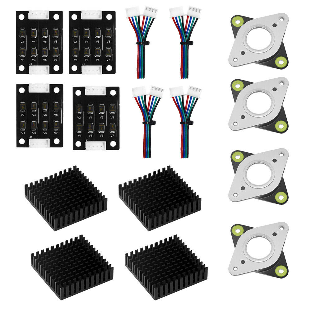 NEMA17 TL-smoother Stepper Motor + Vibration Dampers +  Sink