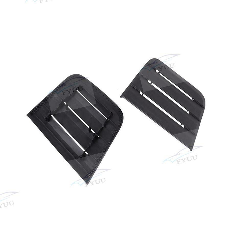 Matte Black Hood Vent Heat Extractors Cover For 2018-2021 Ford Mustang 422083