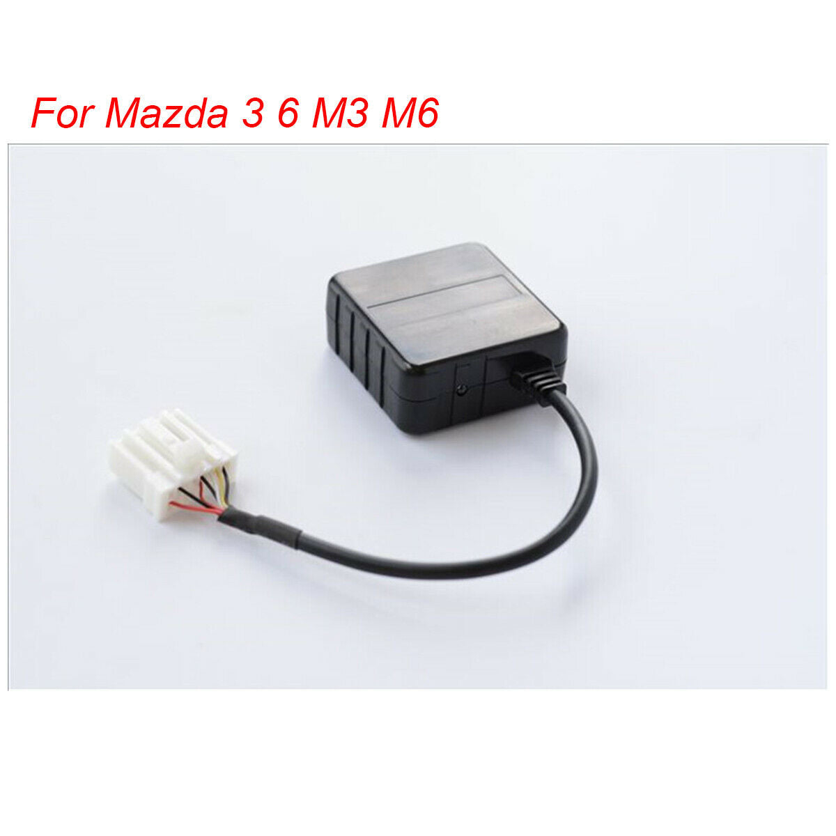1PCS Car AUX Wireless Bluetooth Stereo Audio Cable Adapter For Mazda 3 6 M3 M6