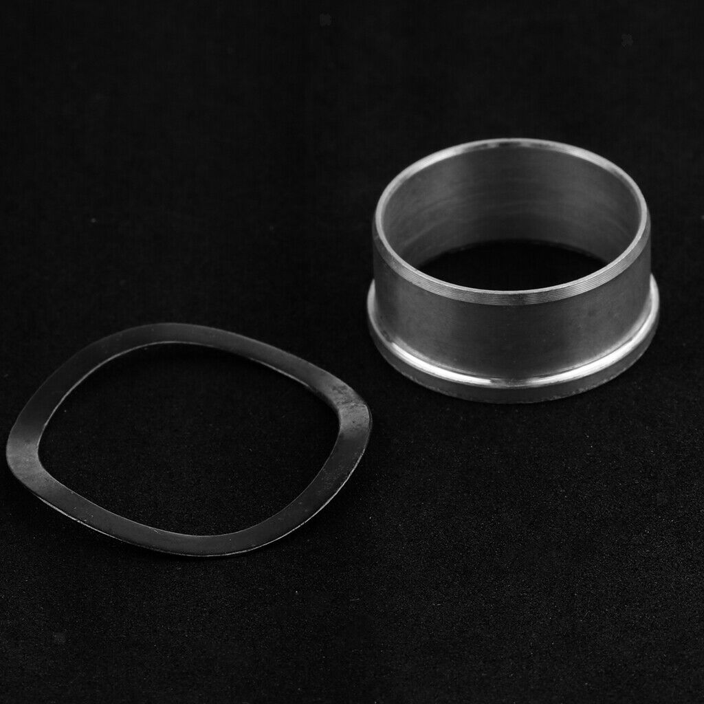 1 Set Bike Bottom Bracket Conversion Washer Reduction Sleeve Adjustable Sets