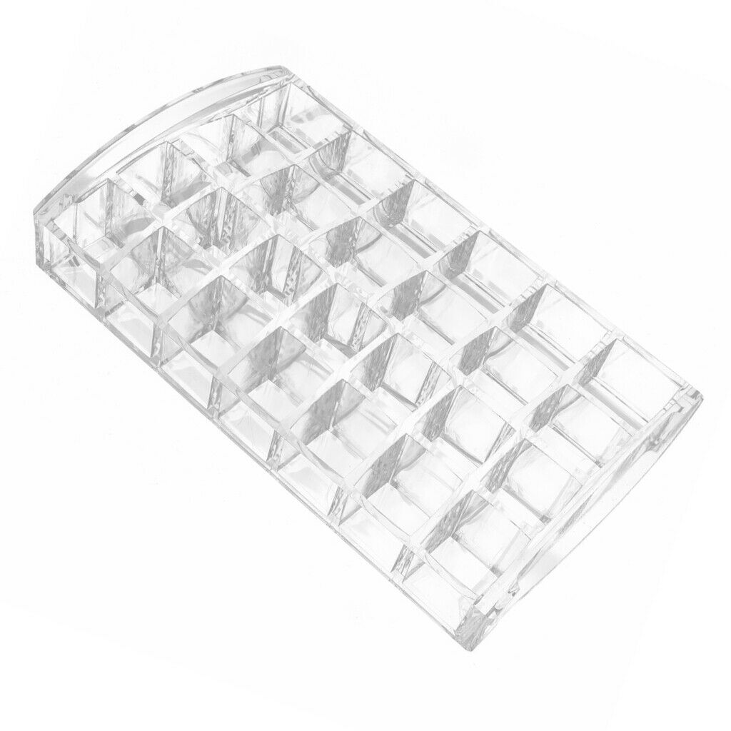 26 Slots Acrylic Lipsticks Holder Storage Cosmetic Organizer Display Stand